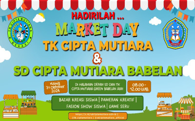 Melalui Market Day, TK & SD CIPTA MUTIARA BABELAN Ajarkan Siswa Berwirausaha Sejak Dini
